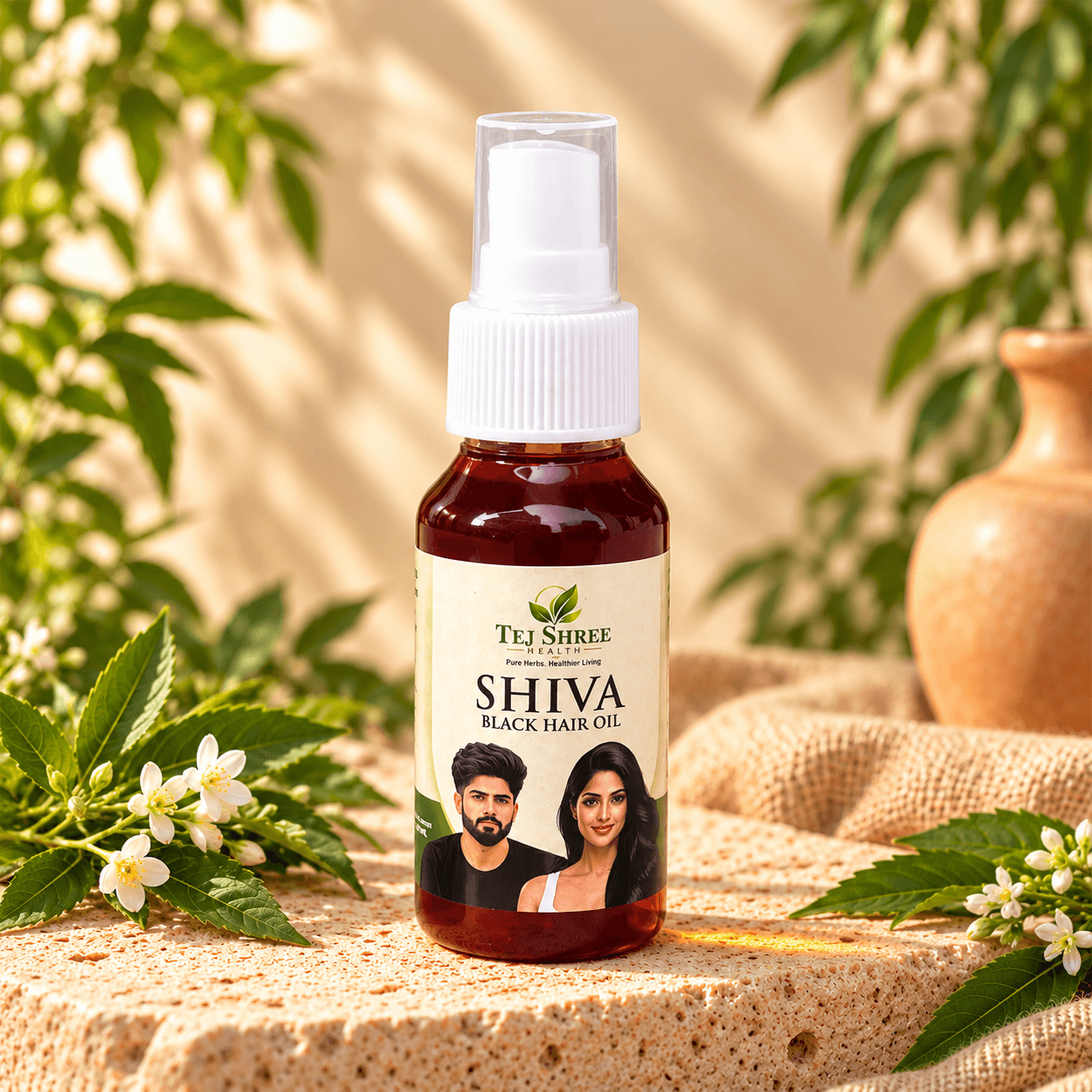 Shiva Black Hair Oil