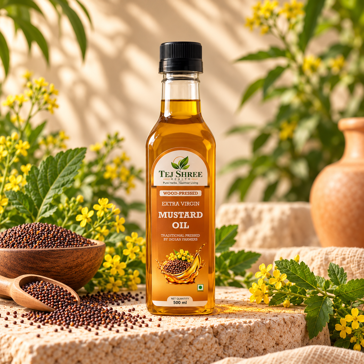 Pili Sarson Ka Tel (Yellow Mustard Oil)
